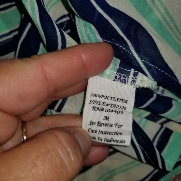 Anthropologie Mine shirt, sz M - Picture 8 of 9